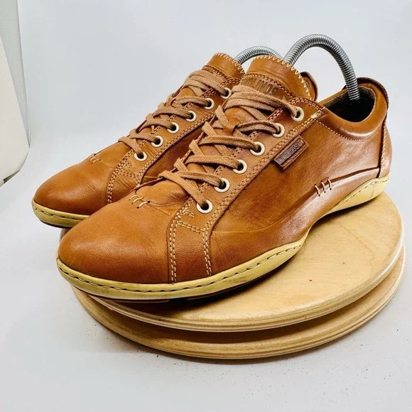Pikolinos Sneakers Shoes Womens 11 Brown Leather Casual Comfort EU 42 Men's 8.5 - Picture 2 of 8